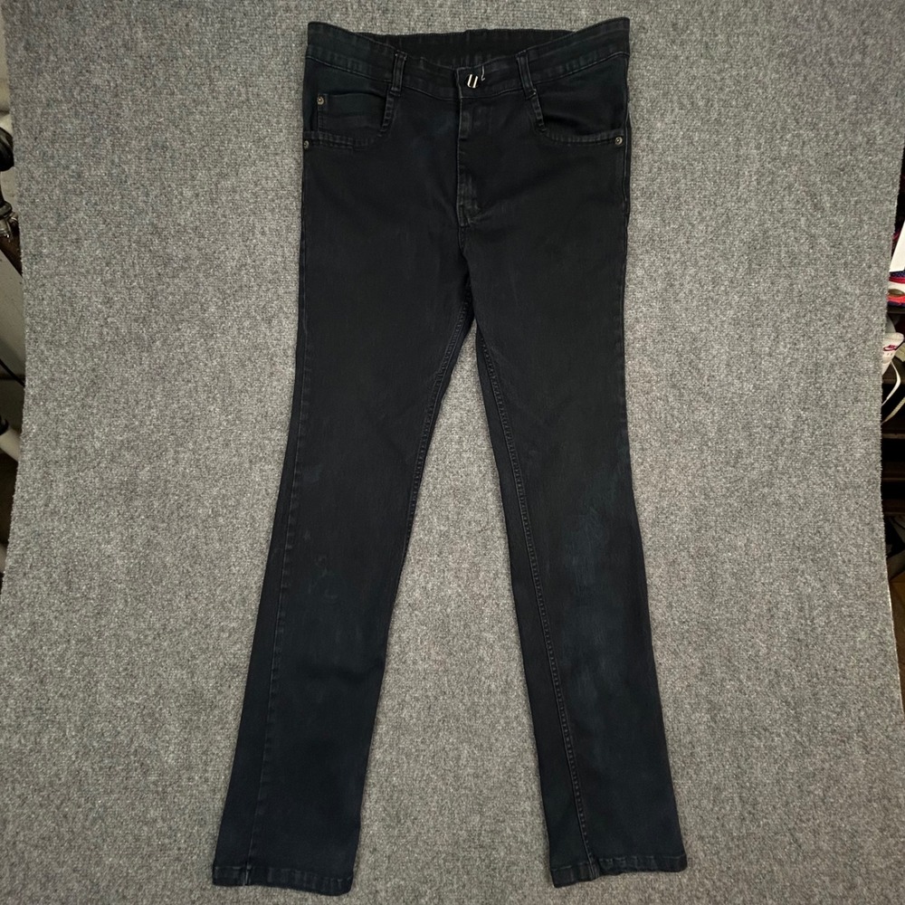 Gucci Slim Fit Jeans Mens 33x31 Dark Wash Black Denim Luxury Italian Designer